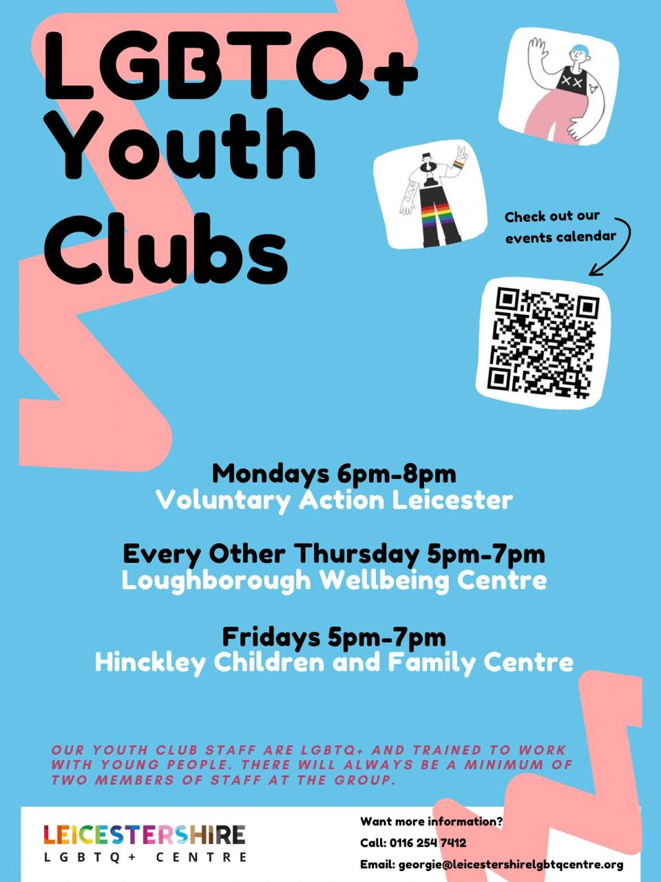 LGBTQ+ Youth Clubs